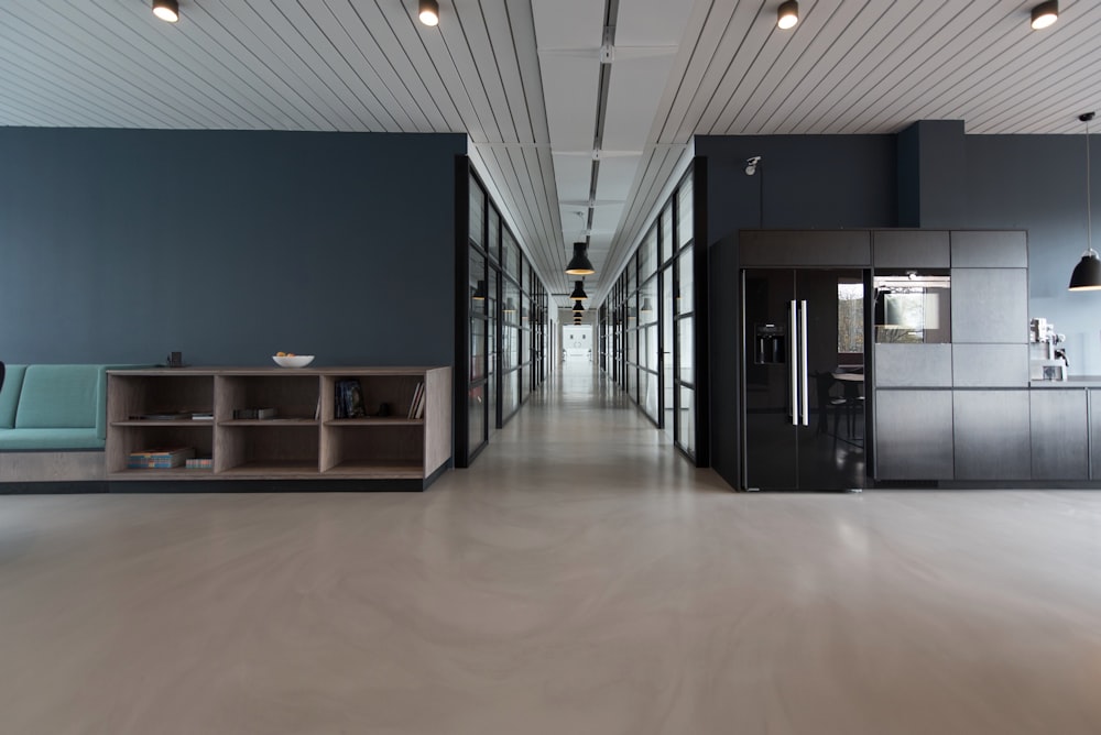 Bright, clean modern office workspace